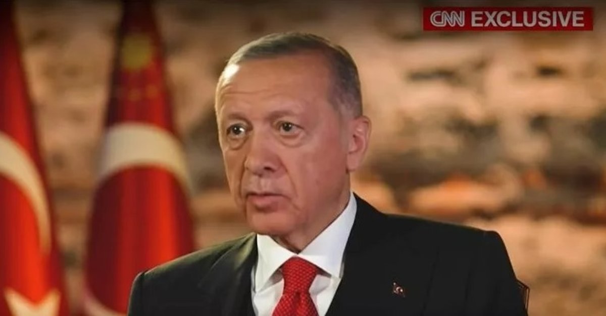 Cumhurbaskani Recep Tayyip Erdogan CNN International'a konustu